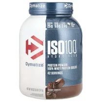 Dymatize Iso 100 Whey Protein 1.37KG - Gourmet Chocolate
