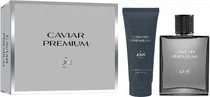 Kit Perfume Axis Caviar Premium Edt 100ML + Shower Gel 100ML - Masculino