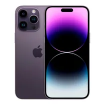 Apple iPhone 14 Pro 128GB JP Tela Super Retina XDR 6.1 Cam Tripla 48+12+12MP/12MP Ios 16 Deep Purple - Swap 'Grade A' (Esim)(1 Mês Garantia)
