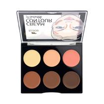 Paleta para Contorno Kokie Kit Cream 709 Deep Dark 12GR