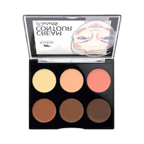 Paleta para Contorno Kokie Kit Cream 709 Deep Dark 12GR