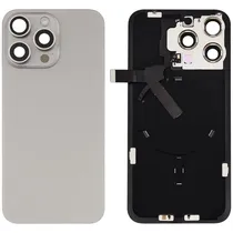 Tapa Trasera iPhone 15 Pro Natural Con Flex NFC