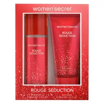 Kit Women'Secret Rouge Seduction Body Mist 85ML + Body Lotion 90ML - Feminino