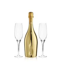 Bottega Vino Espumante Gold Glamour c/2COPAS 750ML Con 11% -