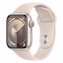 Apple Watch Series 9 MR973LE/A Caixa Aluminio 45MM Estelar - Esportiva Estelar M/L