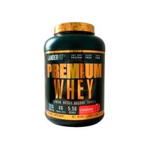 Suplemento Landerfit Premium Whey Strawberry 2.270GR