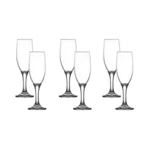 Set de Copas para Champán Lav Misket MIS535 190ML 6 Piezas