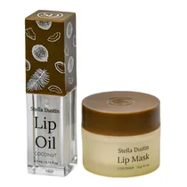 Kit Stella Dustin Coconut - Lip Oil 4.5ML + Lip Mask 15G