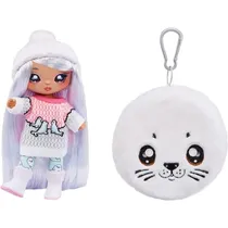 Mga Muñeca Na! Na! Na! 2-EN-1 Muñeca Cozy Harper Seal + Bolso A Juego Plastico Y Tela +4 Años Multicolor