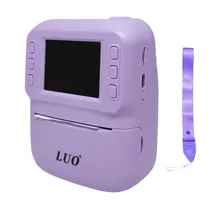 Camera com Impressora Infantil Luo LU-SY19 / Lilas