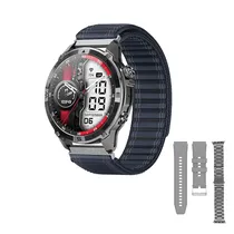 Smartwatch G-Tide R6 Pro - Bluetooth - GPS - A Prova D'Água - com Pulseiras Extra - Cinza