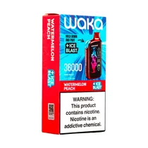 Pod Descartável Waka Blast 36K Watermelon Peach