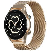 Smartwatch G-Tide R1 Classic com Bluetooth - Dourado