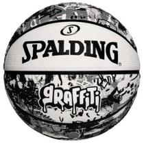 Pelota de Basquet Spalding White Graffiti SZ