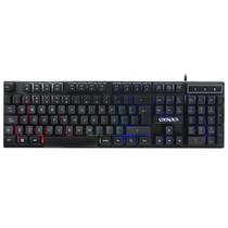 Teclado Gamer Mecanico Satellite AK-892 USB / RGB / Espanhol - Preto