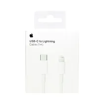 Cabo Apple MQGJ2ZM/A - USB-C/Lightning - 1 Metro - Branco