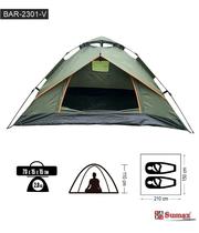 Sumax Camping Accesorios BAR-2301-V Poliester Impermeable, Su Piso Es de Pe Impermeable 120GE Y Verde