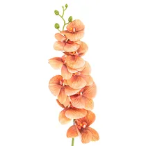 Orquídea Artificial Decorativa - Laranja