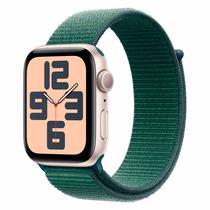 Apple Watch Se 2 2024 MXEW3LL/A Caixa Aluminio 44MM Estelar - Loop Esportiva Verde