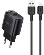 Carregador Oraimo OCW-E66S USB-A/Microusb 10W - Black