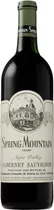 Vinho Spring Mountain Cabernet Sauvignon 1988