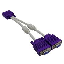 Cabo Adaptador HLD 1 VGA para 2 Saidas VGA Femeas