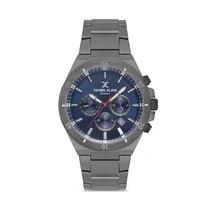 Relógio Analógico Masculino Daniel Klein Exclusive DK.1.12605-4 - Cinza/Azul