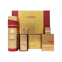 Kit Al Haramain Amber Oud Ruby Edition Edp 75ML + Edp 30ML + Deo 200ML