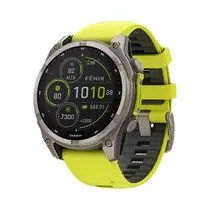 Smartwatch Garmin Fénix 8 Solar Sapphire 010-02906-20 47 MM GPS Grafito/Amarillo