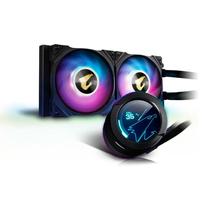 Water Cooler para Processador Gigabyte X 240 Aorus Waterforce RGB - Preto