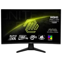 Monitor Gamer MSI Mag G32CQ6F 31.5" WQHD 180HZ / 0.5MS - Preto