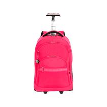 Mochila Con Ruedas Sestini Paul Frank Classics Mega Wheels 076042-84 Rosa Oscuro