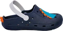 Sandália Infantil Pé com Pé 55167-162 - Marinho/Branco