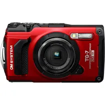 Câmera Olympus Tough TG-7 - Vermelho