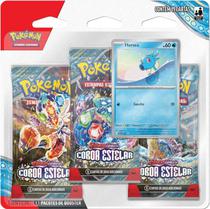 Cartas Pokemon EV7 Coroa Estelar Horsea - 190-41187 - (19 Cartas)