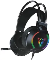 Headset Gaming Sate AE-304 RGB com Fio - Preto