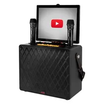Caixa de Som Ninja NJ-2A2 SD / USB / Bluetooth / Karaokê