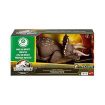 Figura de Dinosaurio Mattel Jurassic World Dino Trackers Triceratops HPP88