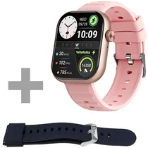 Relogio Itel Fit 020 ISW-020 Con Bluetooth - Rosa + Pulsera