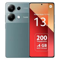 Smartphone Xiaomi Redmi Note 13 Pro 4G Global 256GB 8GB Ram Dual Sim Tela 6.67" - Verde