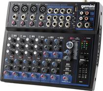 Mixer de Audio Gemini GEM-12USB 12 Canais Bluetooth - Black