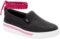 Tenis Infantil Klin Moon 226 - Preto/Pink