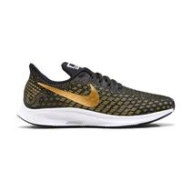 Tenis Nike Feminino Air Zoom Pegasus 35 Preto/Dourado
