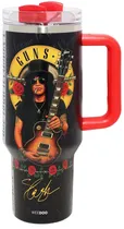 Copo Térmico Weedoo Guns N' Roses Slash (1.2L) Black/Yellow