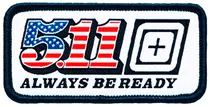Patch 5.11 Tactical Number Plate Patriot 92100