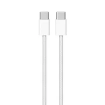 Cabo USB-C Apple iPhone 15 Tipo C MQKJ3FE/ 1M 60W Branco Original