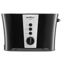 Britania Tostador Tosta Pane Inox 850W/7NIVEL 220V/60HZ Negro/Prata
