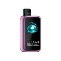 Vaper Descartável Elfbar BC20000 Touch Cranberry Grape