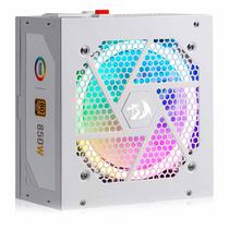 Fonte Redragon RGPS GC-PS007W-1 ATX 850W 80 Plus Gold PFC Ativo Full Modular RGB - Branco