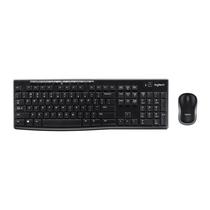 Teclado e Mouse Logitech MK370 Combo For Business Sem Fio Espanhol - Preto (920-012063)